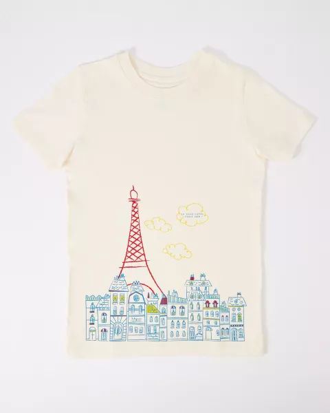 Paris Rooftops Kids T-shirt - Official Eiffel Tower Store