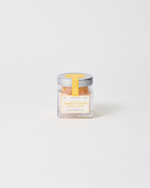 Pot de Bonbons 130g Orange Citron - Boutique tour Eiffel