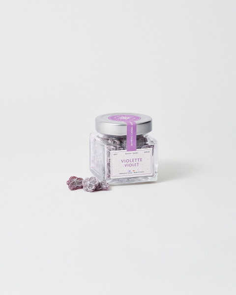 Tarro de caramelos de violeta 130g - Tienda Torre Eiffel