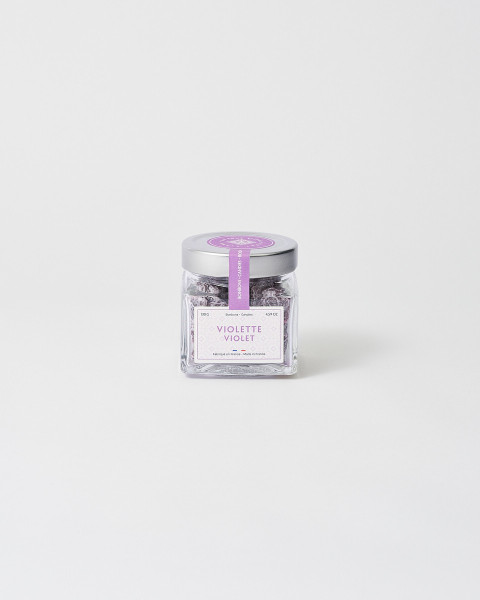 Tarro de caramelos de violeta 130g - Tienda Torre Eiffel