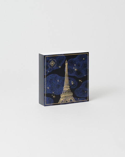 Caja de Cerillas Azul Noche – Colección Día y Noche